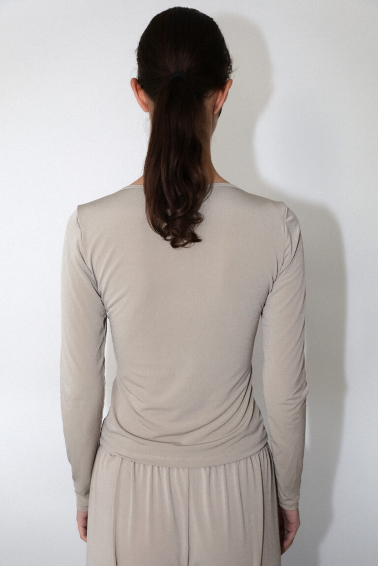 Uma Long Sleeve | Latte - Image 5