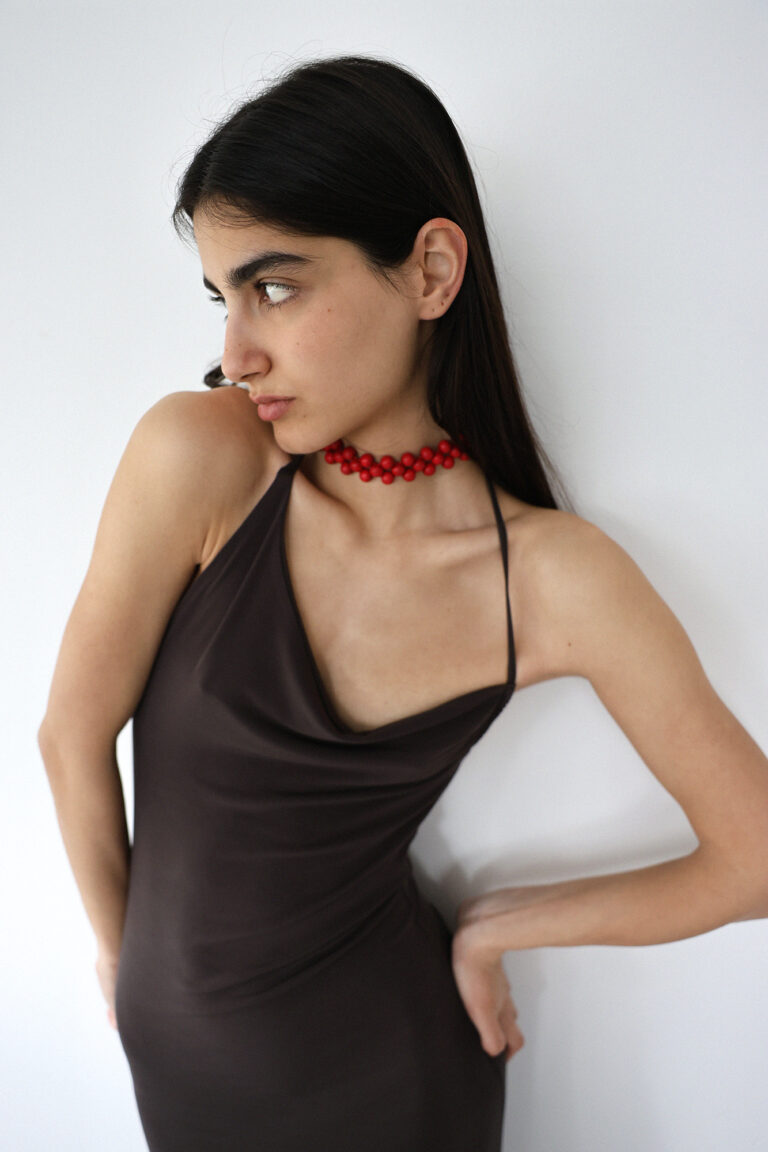 Dido Dress | Mocca - Image 9
