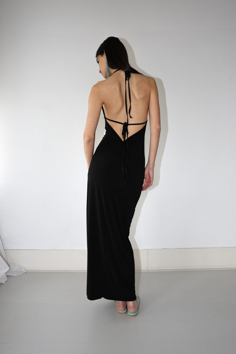 Dido Dress | Black - Image 7