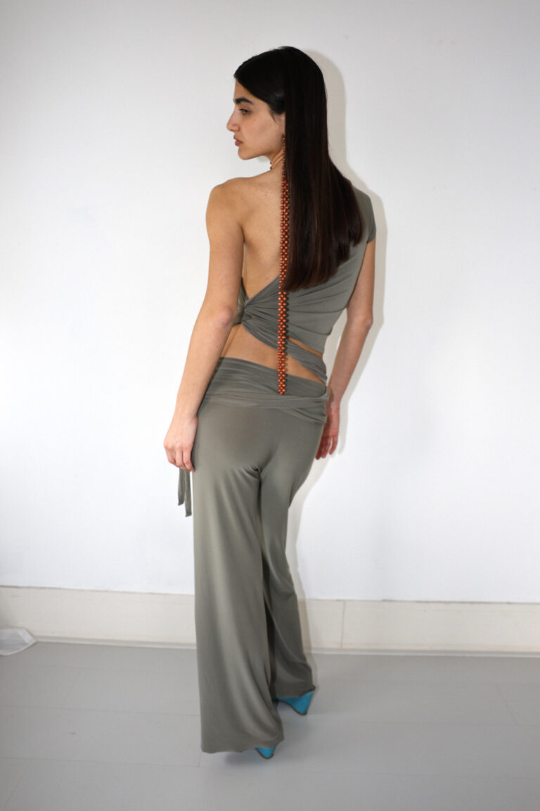 Lola Trousers | Olive - Image 5