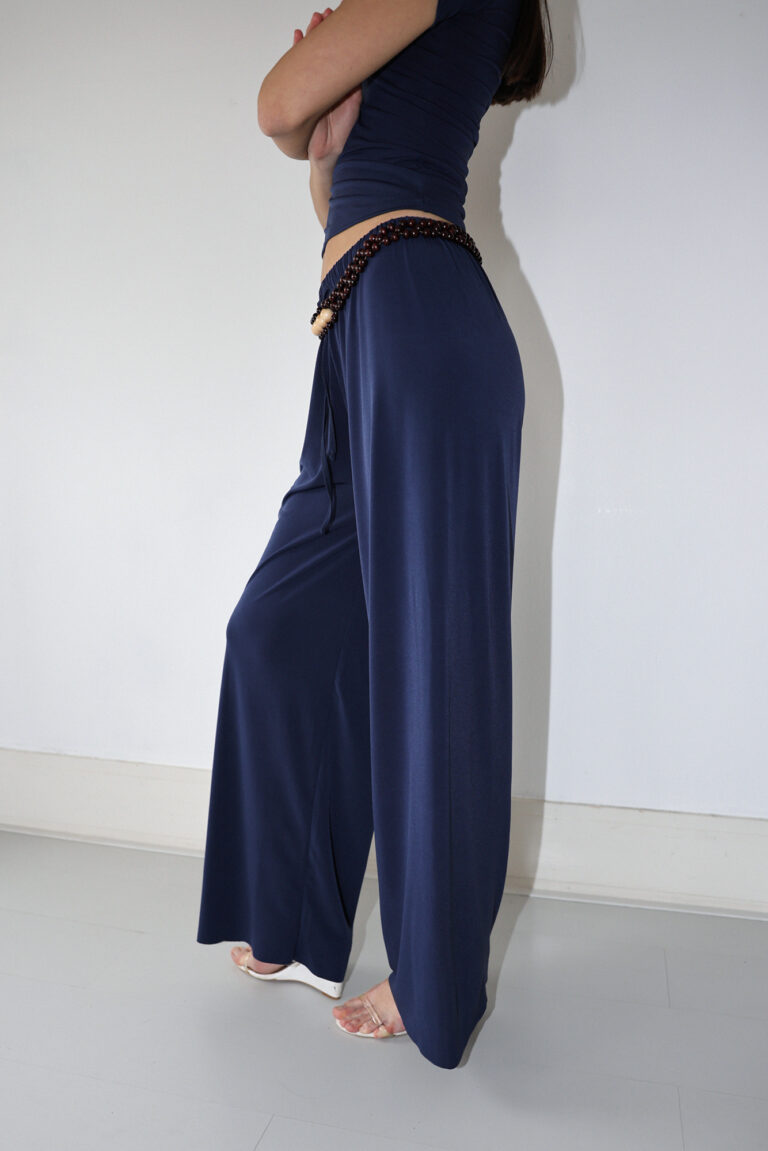 Mira Trousers | Midnight - Image 2