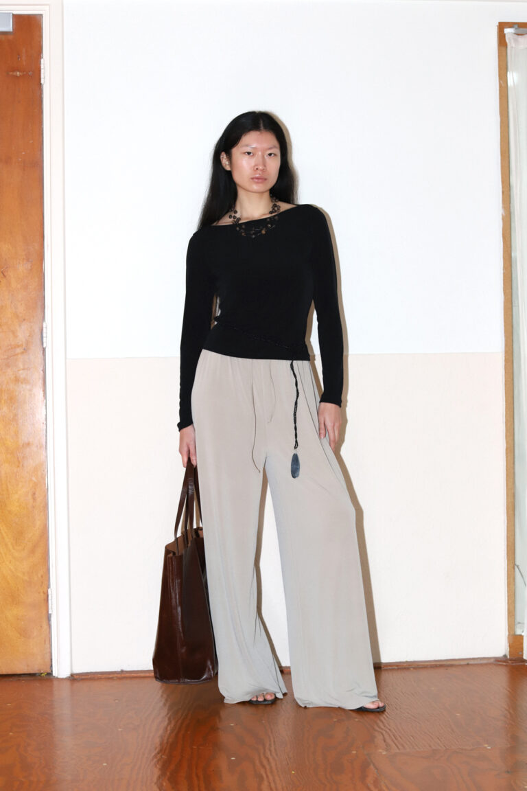 Mira Trousers | Latte - Image 3