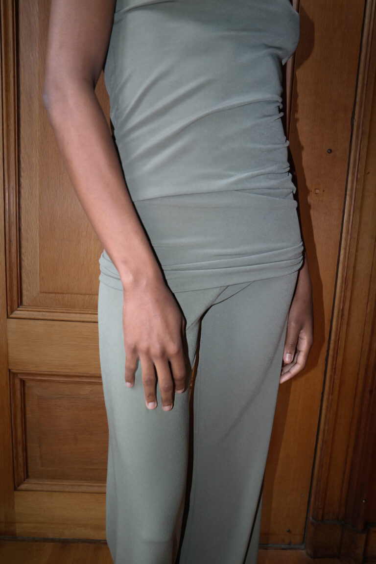 Lola Trousers | Olive - Image 4