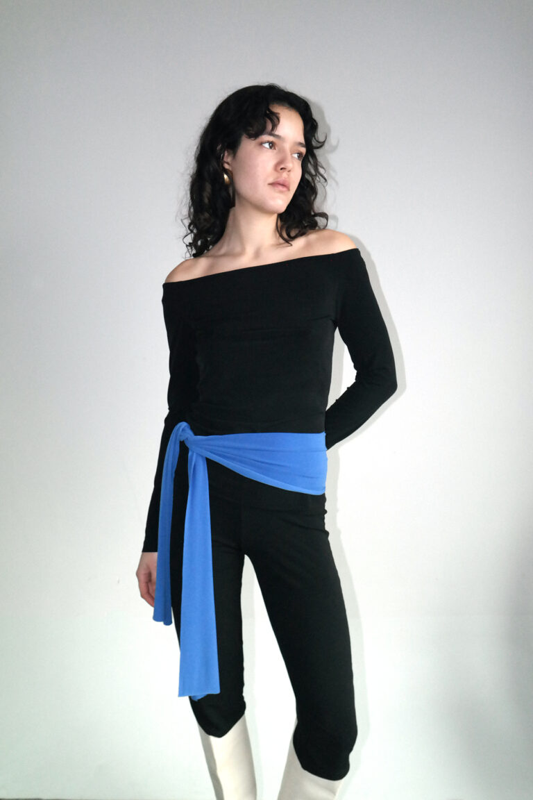 Penelope Scarf | Azure - Image 2