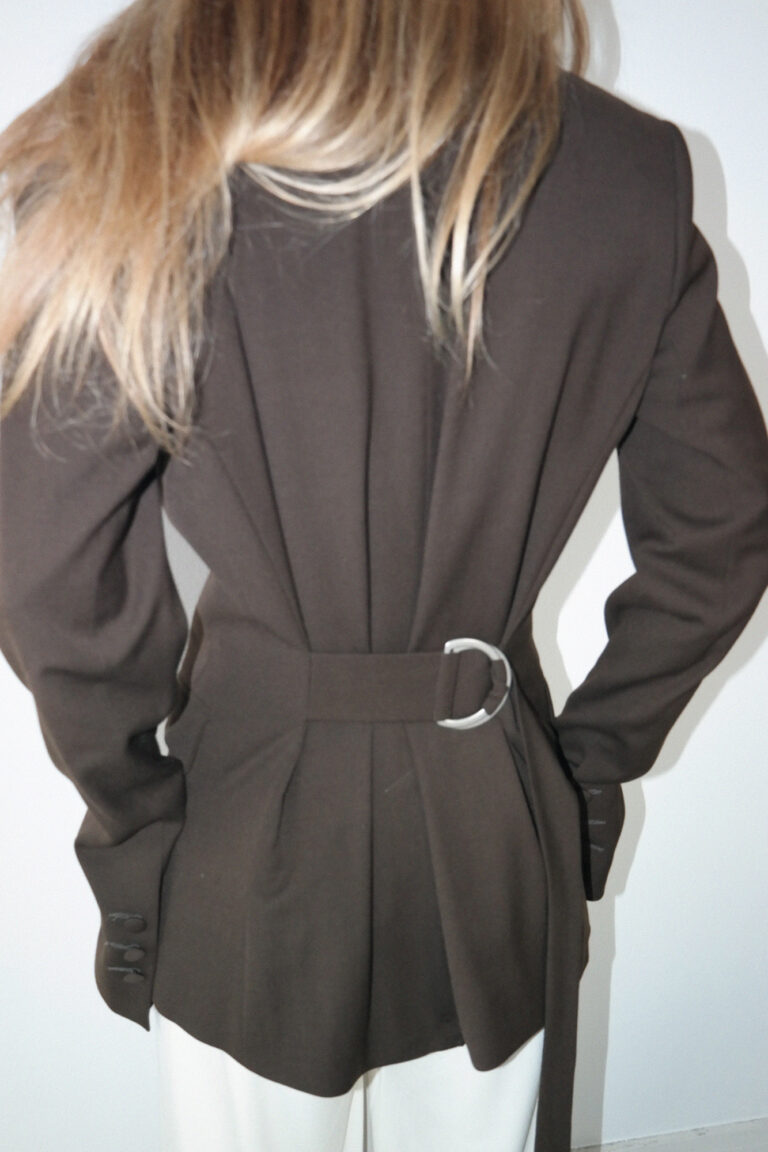 Gloria Blazer | Chocolate - Image 5