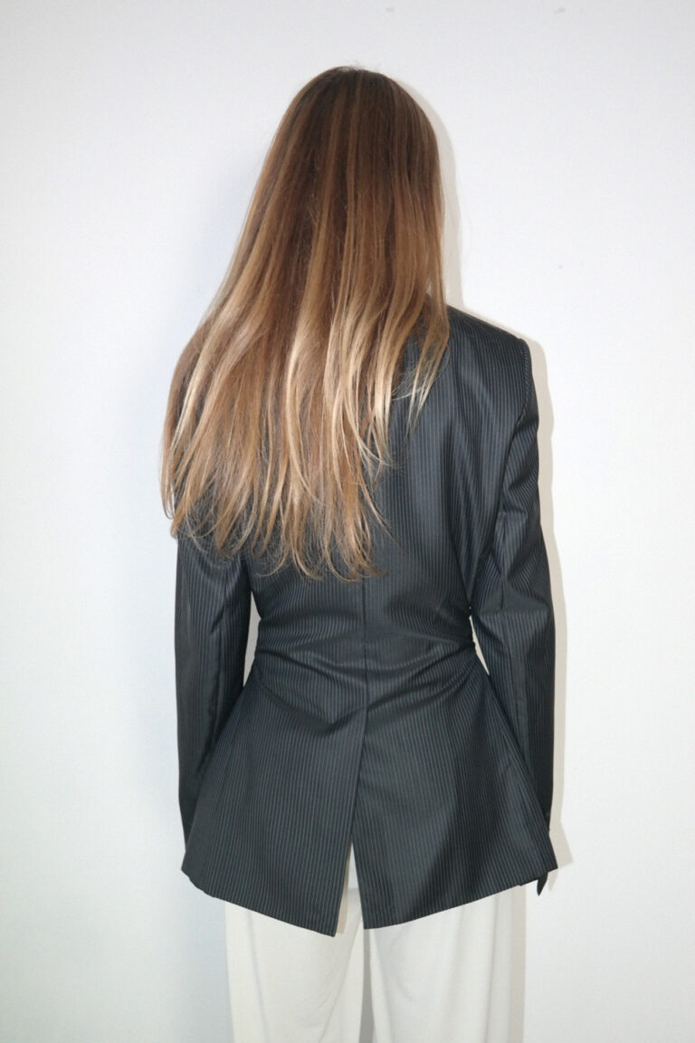 Gloria Blazer | Pinstripe - Image 4