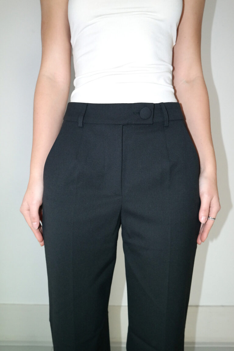 Nura Trousers | Black - Image 3