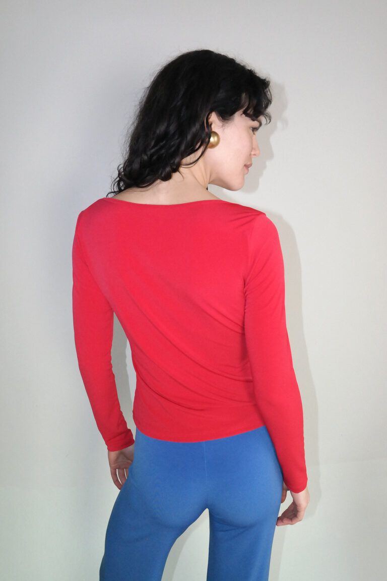 Uma Long Sleeve | Scarlet - Image 4