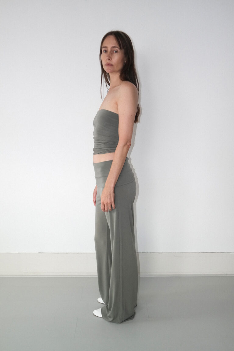 Lola Trousers | Olive - Image 3