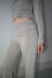 Lola Trousers | Latte - Image 4